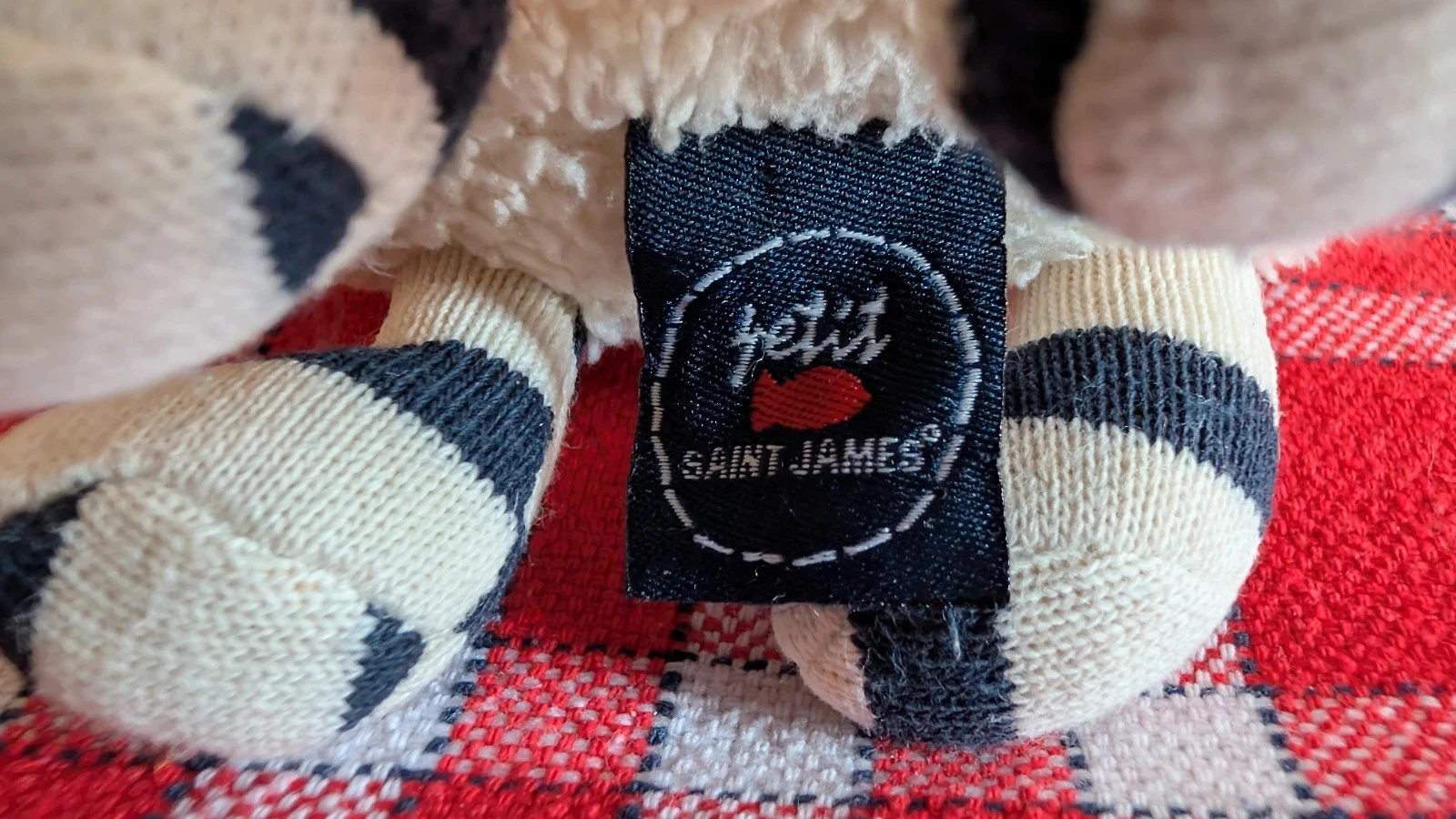 Saint James sheep plush knitted Breton Normandy – photo 7